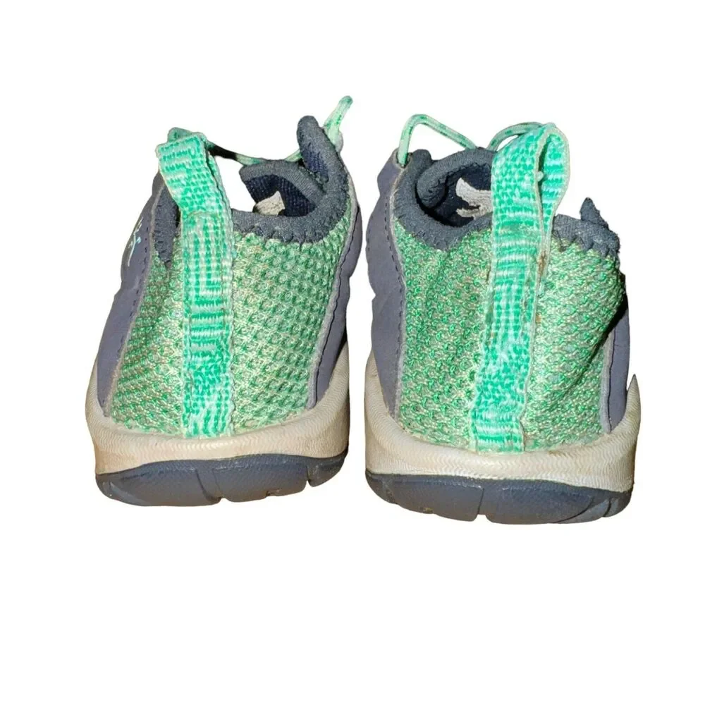 Chaco Outcross 2 Shoes Toddler Size 10 Green Gray Closed Toe Water Sport